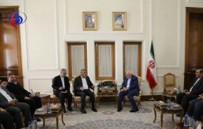 هیات جنبش حماس با ظریف دیدار کرد