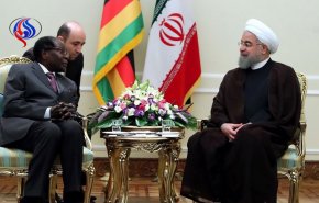 رییس جمهور زیمبابوه با روحانی دیدار کرد