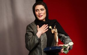 بهناز جعفری از خبرنگاران دلجویی کرد 