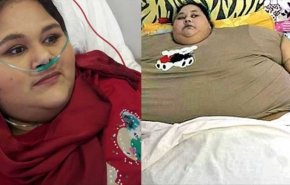 نتیجه تلاش چاق ترین دختر جهان برای کاهش وزن
