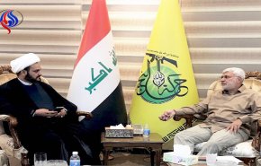 ديدار ابو مهدي المهندس با دبيركل نُجَباء 