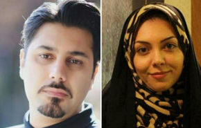 عذرخواهی احسان خواجه امیری از شوخی با آزاده نامداری! + عکس