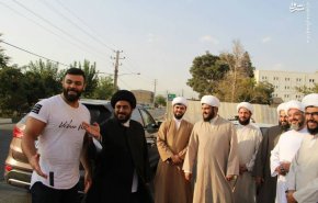 تجلیل جانباز مدافع حرم از امیر علی اکبری + عکس
