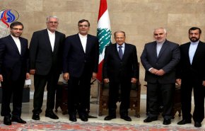 دیدار جابری‌انصاری با میشل عون 