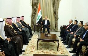 دیدار وزیر تجارت عربستان با حیدر العبادی