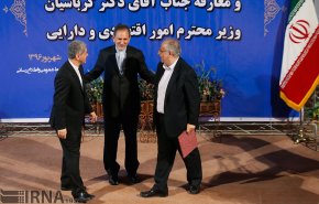 تودیع و معارفه وزیر امور اقتصادی و دارایی. تصاویر