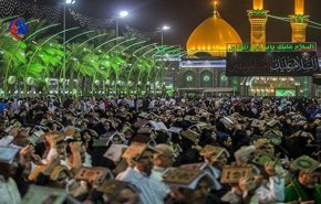 حضور ۸۰۰ زائر دانشگاهی در مراسم دعای عرفه کربلای معلی