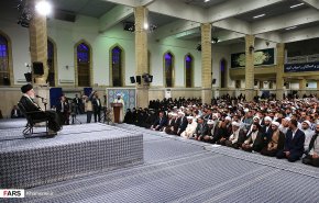 دیدار طلاب حوزه‌های علمیه استان تهران با رهبر معظم انقلاب