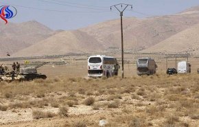 بمباران کاروان داعش در مسیر القاع به دیرالزور سوریه