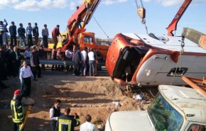 قطع عضو و نخاع 4 نفر از مصدومان حادثه اتوبوس دانش‌آموزان