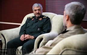 دیدار فرمانده کل سپاه پاسداران انقلاب اسلامی با وزیر دفاع و پشتیبانی نیروهای مسلح-تصاویر
