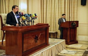 نشست خبری دبیر مجمع تشخیص مصلحت نظام در بغداد
