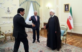 دیدار وزیر امور خارجه پاکستان با روحانی + تصاویر