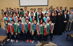 مراسم بدرقه تیم های ملی فوتسال بانوان و آقایان به مسابقات آسیایی داخل سالن