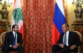 دیدار نخست وزیر لبنان با سرگئی لاوروف