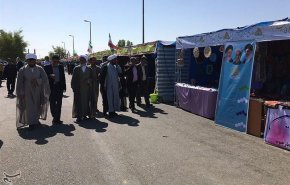 مراسم استقبال از خادمان و پیرغلامان حسینی در اصفهان به‌روایت تصویر