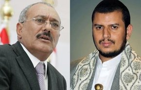 گفتگوی علی عبدالله صالح و عبدالملک الحوثی