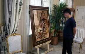 نمایشگاه آثار معرق ایرانی و اجرای موسیقی کره‌ جنوبی