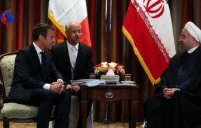ماکرون در دیدار با روحانی پیشنهاد مذاکرات هسته‌ای جدید را مطرح کرد