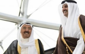 امیر قطر با همتای کویتی خود دیدار کرد