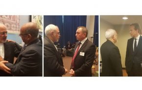 دیدار وزیران امور خارجه الجزایر، بلاروس و نروژ با ظریف