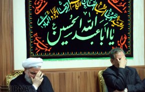 مراسم عزاداری ابا عبدالله حسین(ع) در نهاد ریاست جمهوری + تصاویر