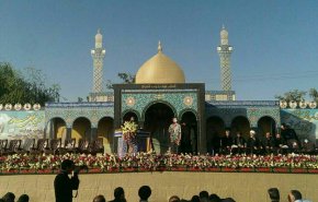 تشییع پیکر شهید حججی در نجف آباد + تصاویر