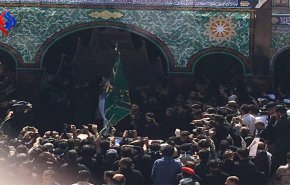 پیکر شهید محسن حججی در خاک آرام گرفت