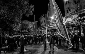 مراسم عزاداری شاه حسین گویان در تبریز
