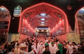 عزاداری شب تاسوعا در کربلای معلی + تصاویر