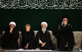 عزاداری شب عاشورا در حضور رهبر معظم انقلاب + تصاویر