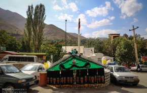 نذری محرم در روستای آهار + تصاویر
