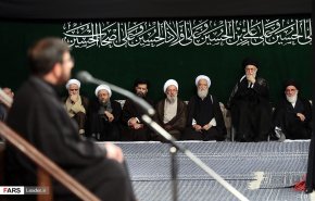 آخرین شب عزاداری ایام محرم در حسینیه امام خمینی ره
