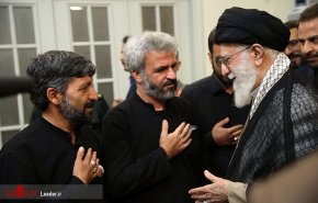 تصاویر دیدار خانواده شهید حججی با رهبر انقلاب