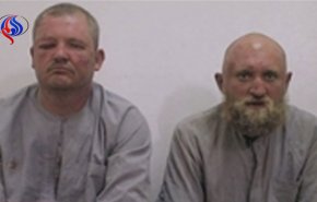 داعش، ویدیوئی از 2 نظامی اسیر روس منتشر کرد