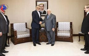علاء الدین بروجردي با وليد معلم در دمشق دیدار کرد