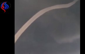 ظاهرة غريبة في اليابان .. سحابة على شكل ثعبان تثير الحيرة!