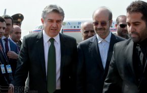 ورود نخست وزیر ارمنستان به تهران

