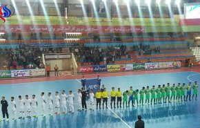 ايران تسجل فوزا ساحقا علي طاجيكستان 12-2 بكرة الصالة