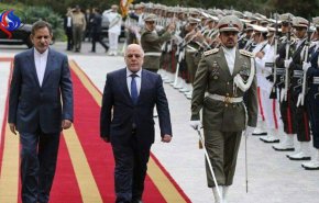 جهانگیری از نخست‌وزیر عراق استقبال کرد
