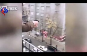 بالفيديو... شاب ثري يتباهي بإطلاق النار على المارة