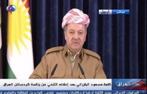 مسعود بارزانی: از آن چه اتفاق افتاد متاسفیم / شرایط فعلی موقت است