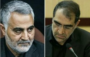 وزیر بهداشت درگذشت پدر سردار سلیمانی را تسلیت گفت