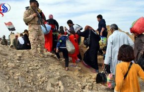 تخلیه 300 خانواده از القائم توسط الحشد الشعبی