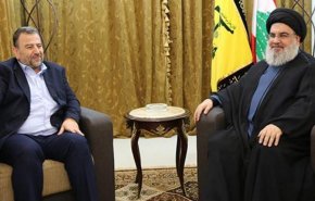 دیدار معاون «اسماعیل هنیه» با دبیرکل حزب‌الله لبنان