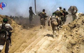 عمليات الحشد الشعبی برای تعقیب عناصر داعش 