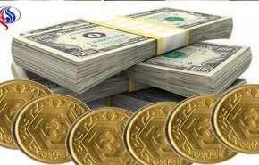 قیمت سکه و ارز در نخستین روز هفته