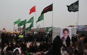 زائران اربعین در شهر کوت عراق + تصاویر