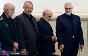 تصاویر مراسم ترحیم پدر سردار قاسم سلیمانی در مصلی تهران - 1