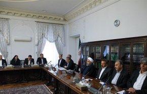 دیدار اعضای شورای اسلامی شهر تهران با روحانی